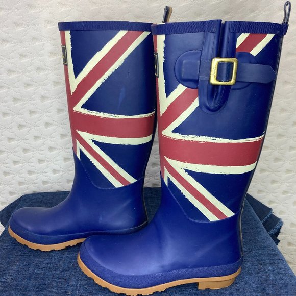 union jack wellies